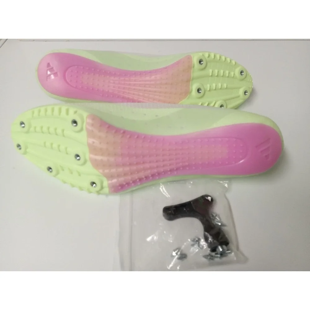 Adidas Sprintstar US Men 14‎ Track And Field Cleats Neon
